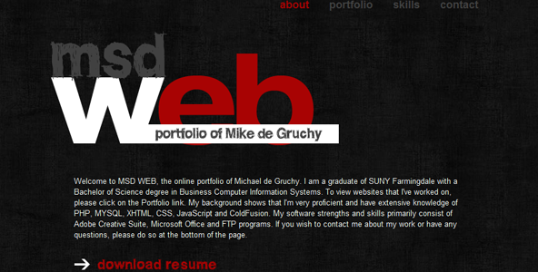 MSD Web